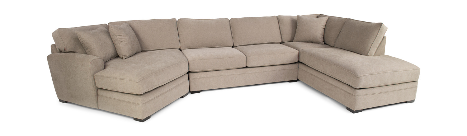 Aries 3 Piece Modular Sectional - Right Chaise