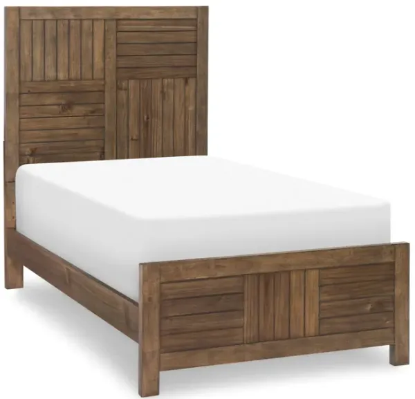 Bay Lake Twin Bed - Brown
