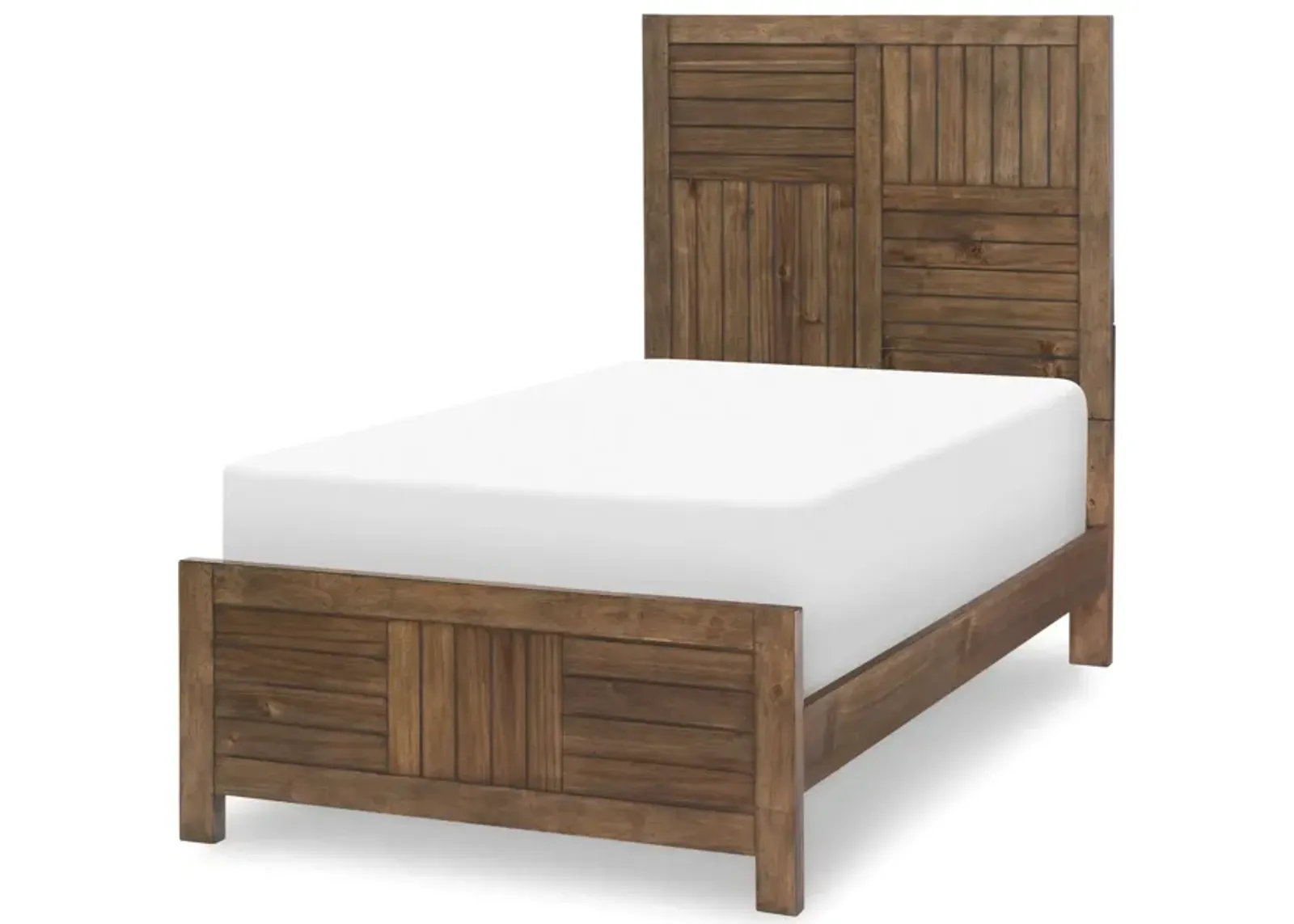 Bay Lake Twin Bed - Brown