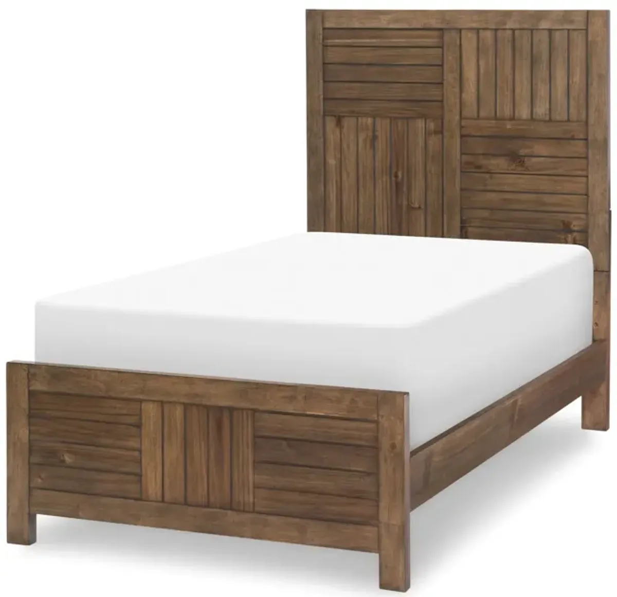 Bay Lake Twin Bed - Brown