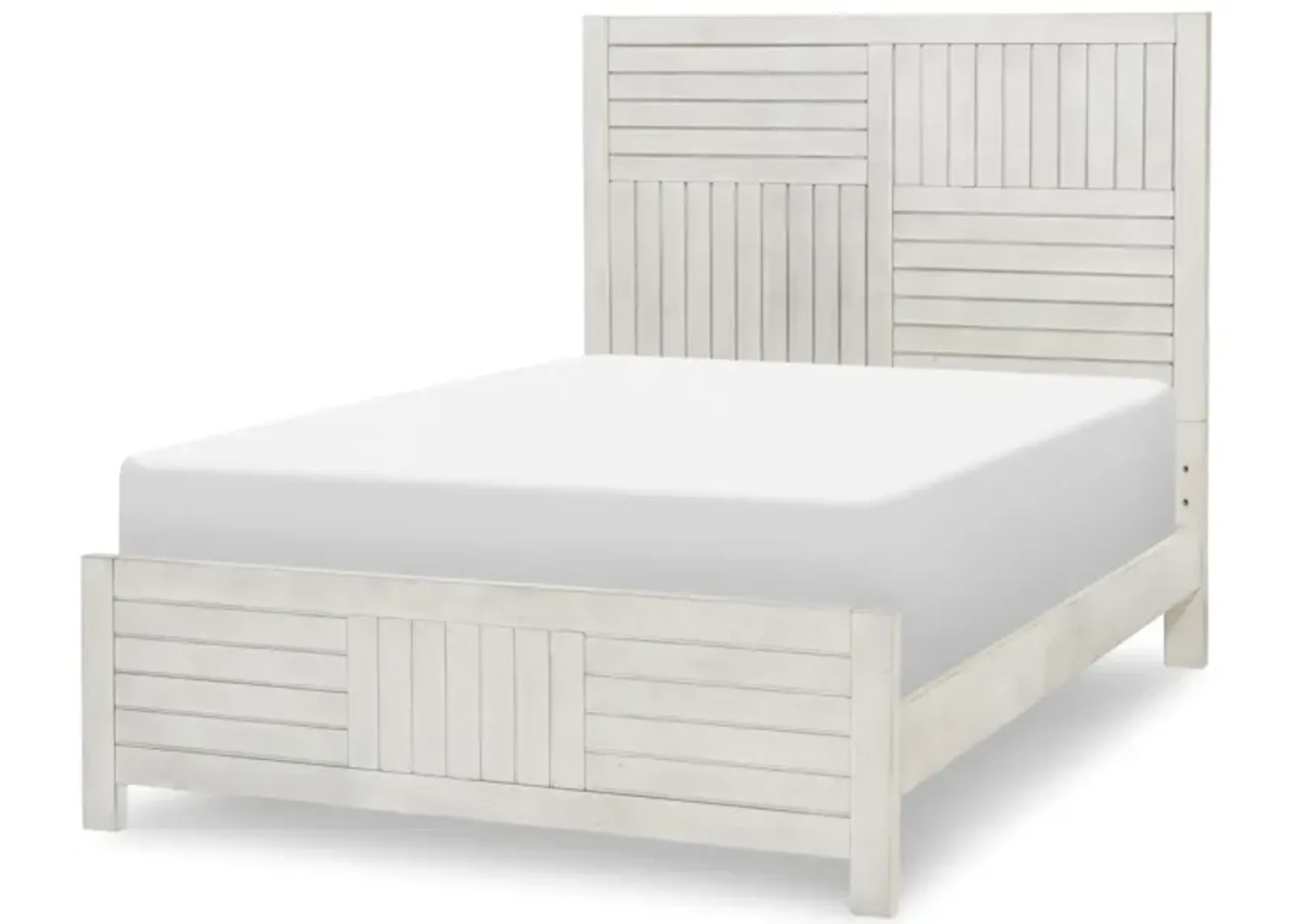 Bay Lake Full Bed - White