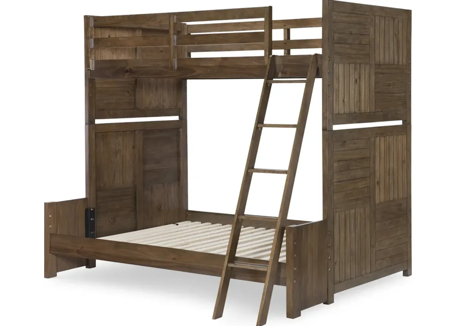 Bay Lake T F Bunk Bed - Brown