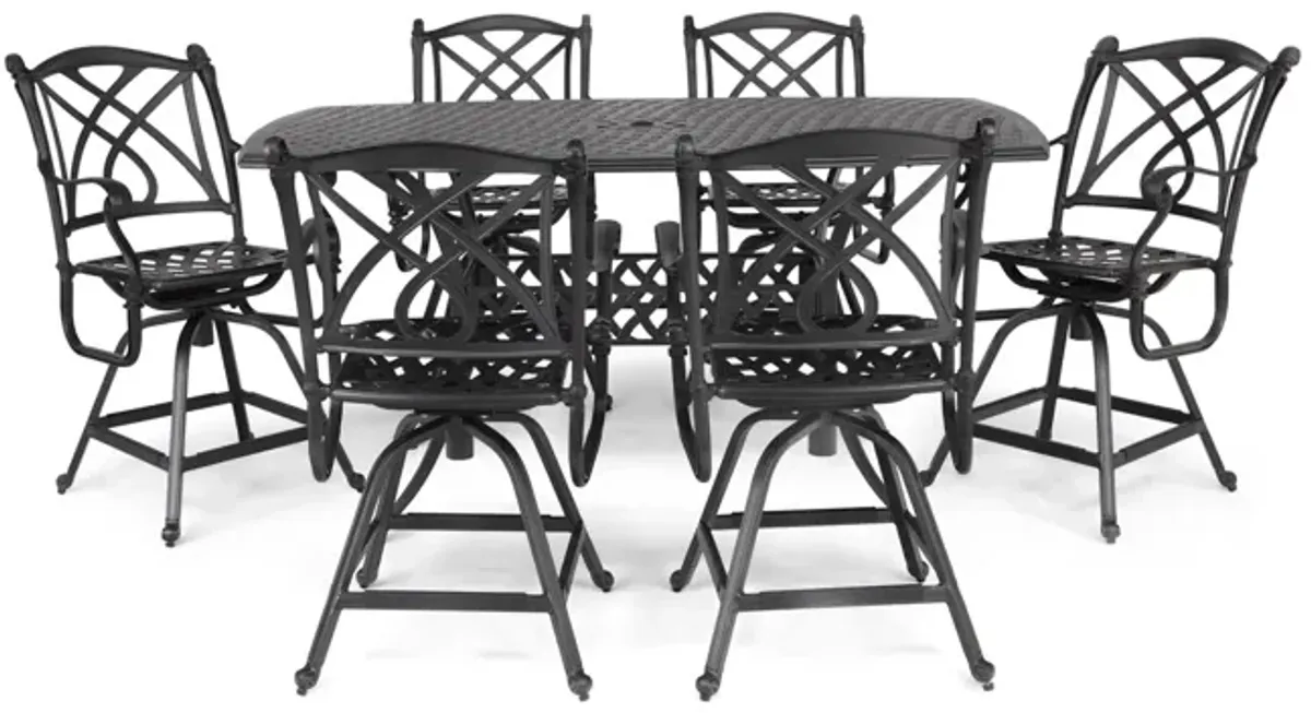 Napa II 7 Piece Balcony Set 