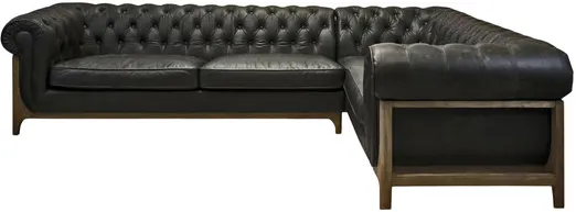 Patras Leather Sectional