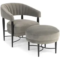 Gatsby Chair With Ottoman