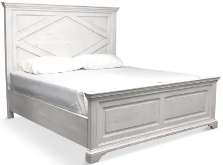 Arizona Queen Bed - Ivory