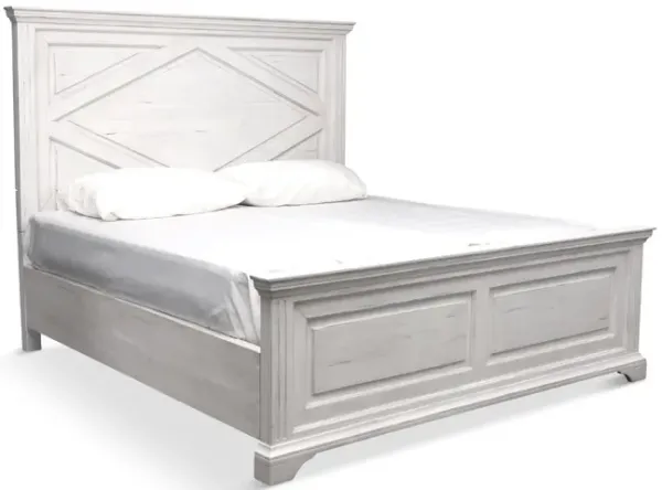 Arizona Queen Bed - Ivory