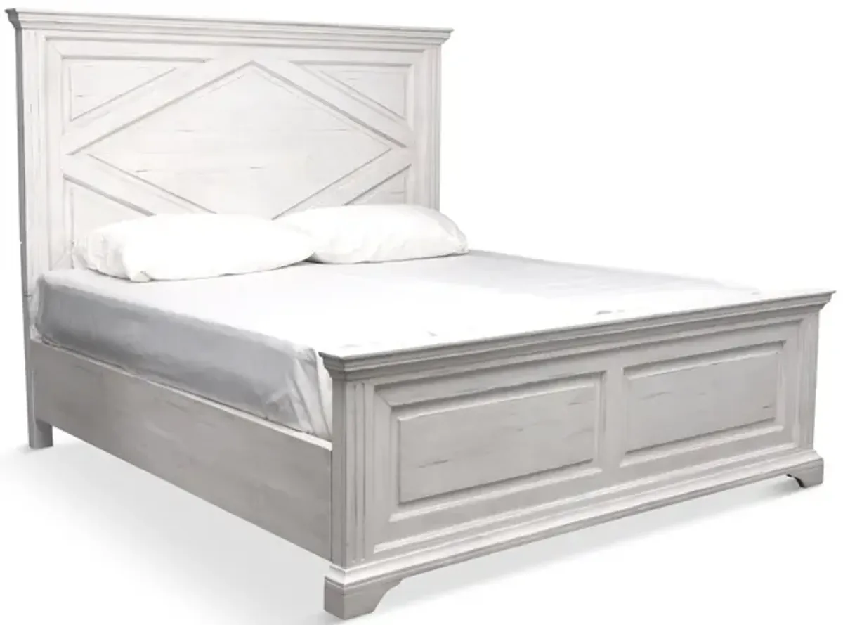 Arizona Full Bed - Ivory