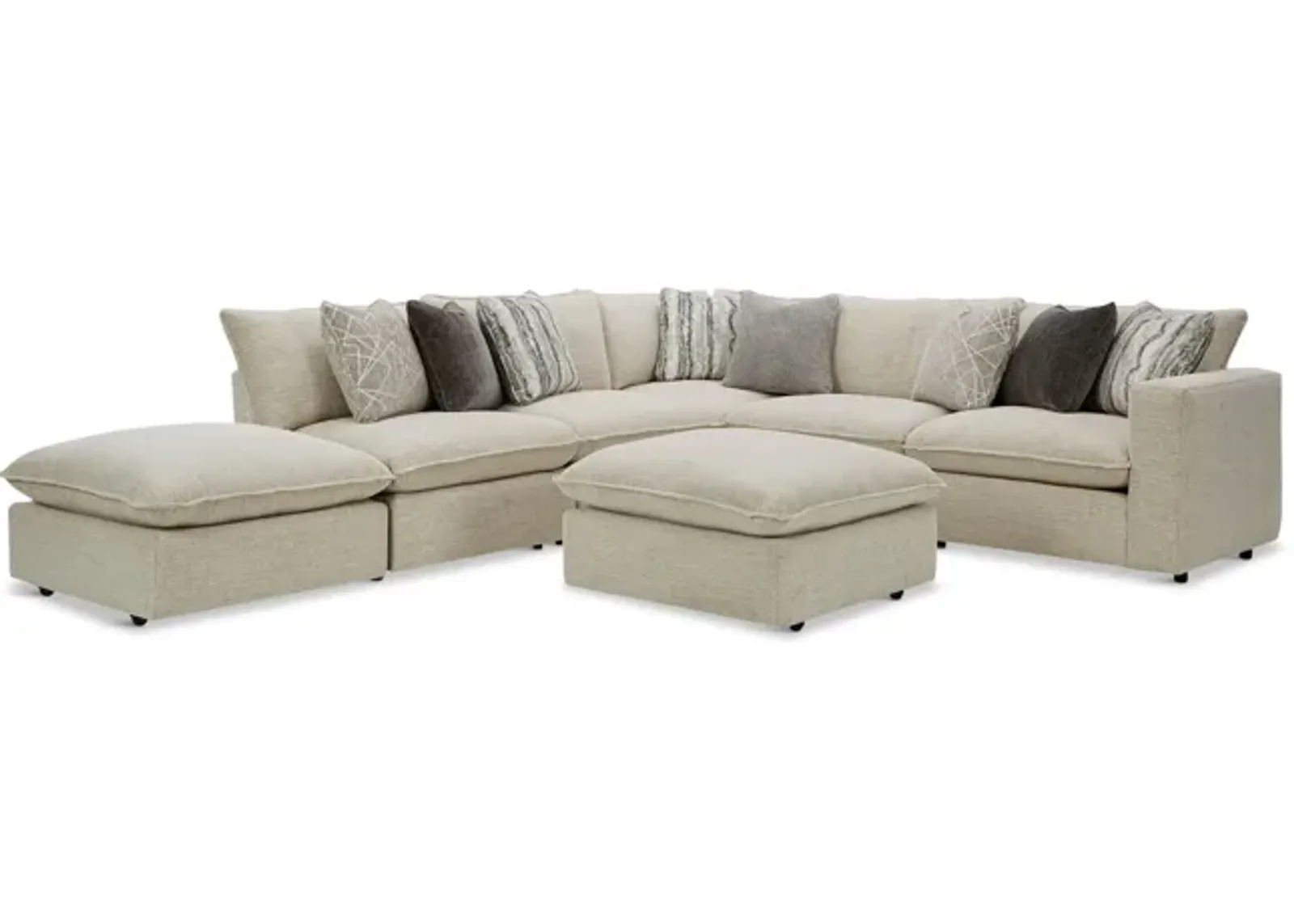 Decker 7 Piece Sectional - RAF