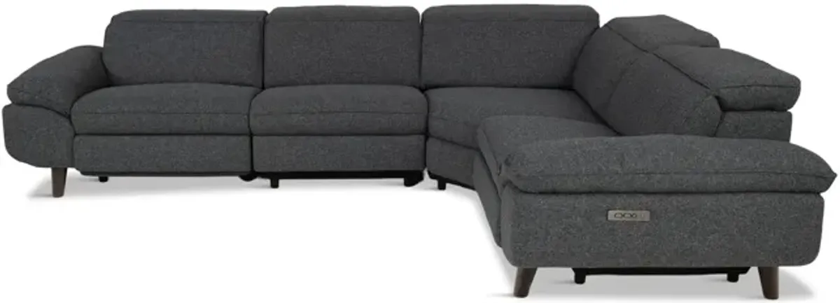 Alma 4 Piece Power Reclining Modular Sectional