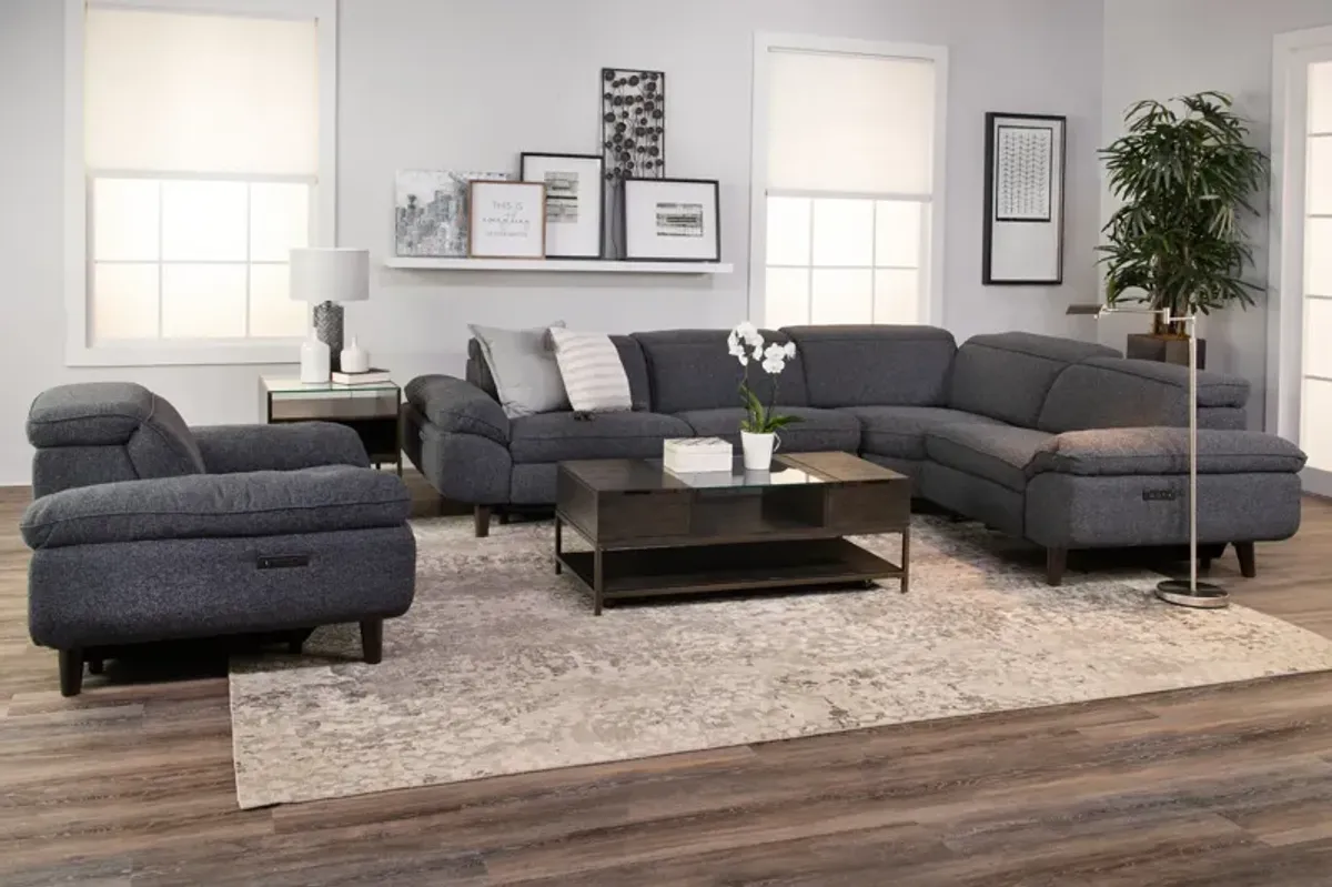 Alma 4 Piece Power Reclining Modular Sectional