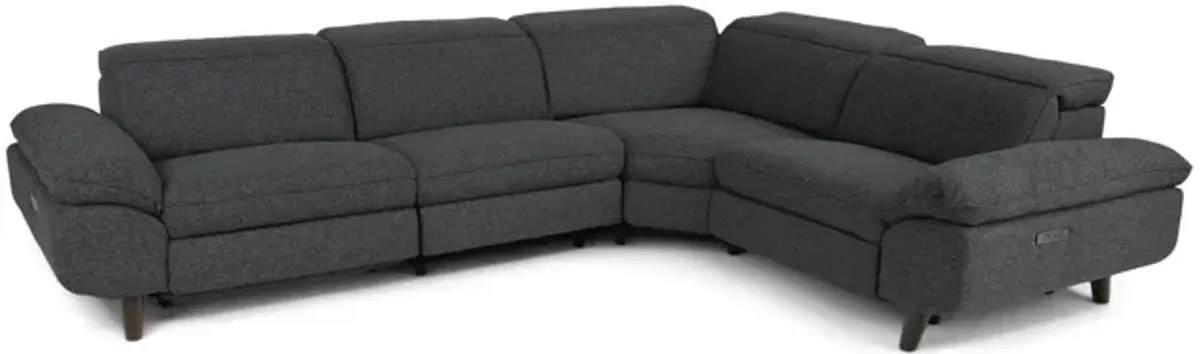 Alma 4 Piece Power Reclining Modular Sectional