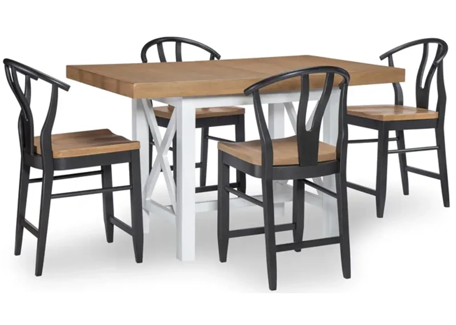 Palmer Counter Height Table With 4 Stools