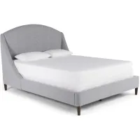 Toulon King Platform Bed with Wings