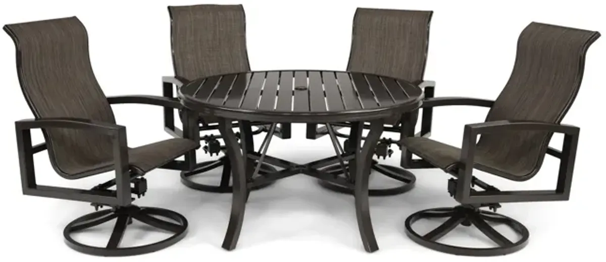 Riverside II 5 Piece Patio Dining Set