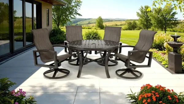 Riverside II 5 Piece Patio Dining Set