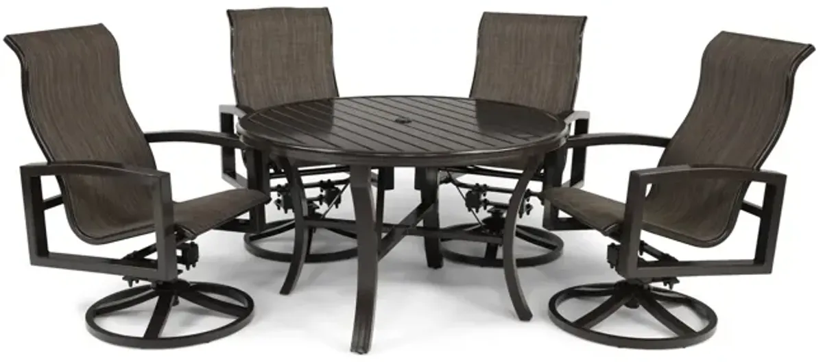 Riverside II 5 Piece Patio Dining Set