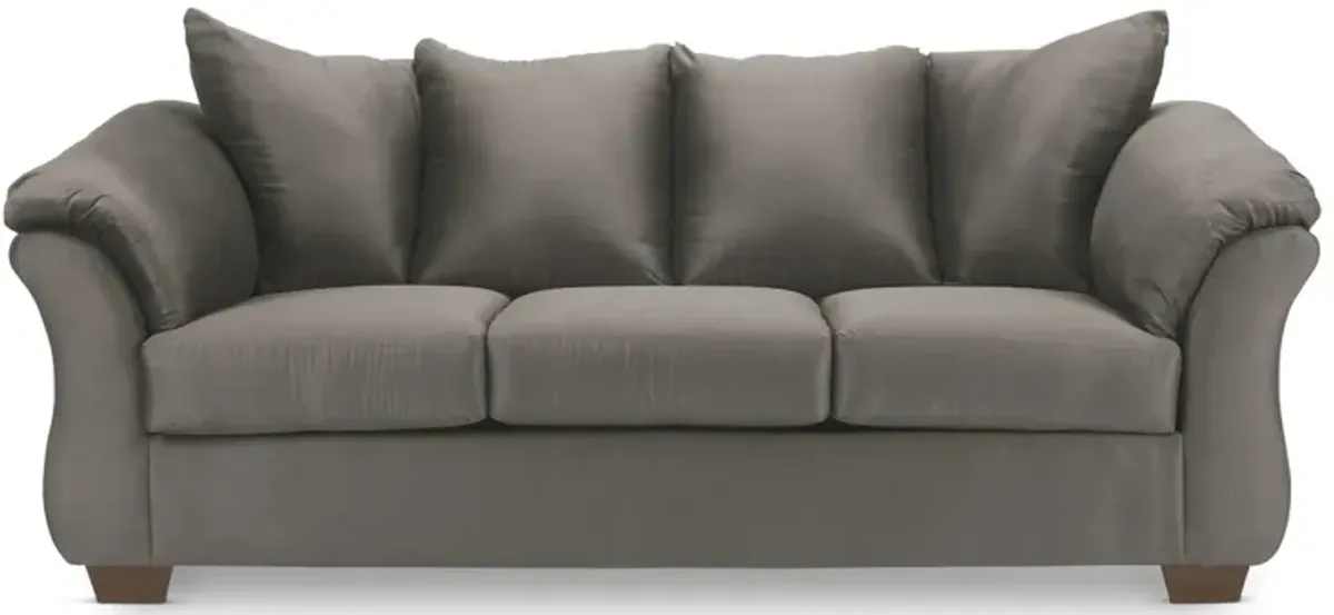 Almath Sofa   Loveseat Set - Cobblestone