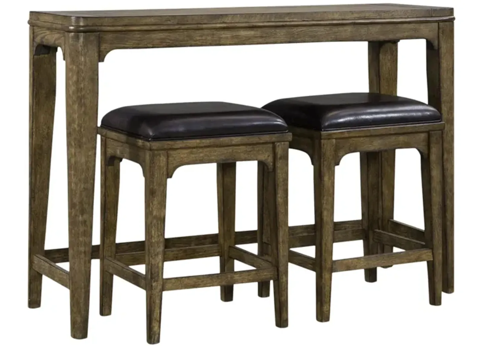 Comet XL Sofa Bar Table With 2 Stools