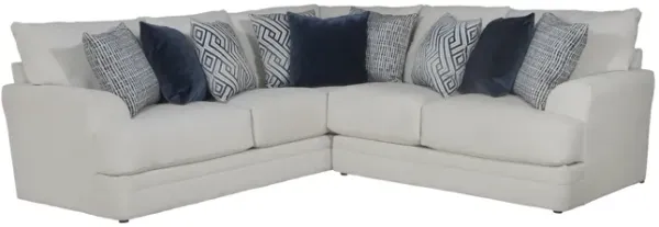 Hubble 2 Piece Sectional - Sugar Right Loveseat
