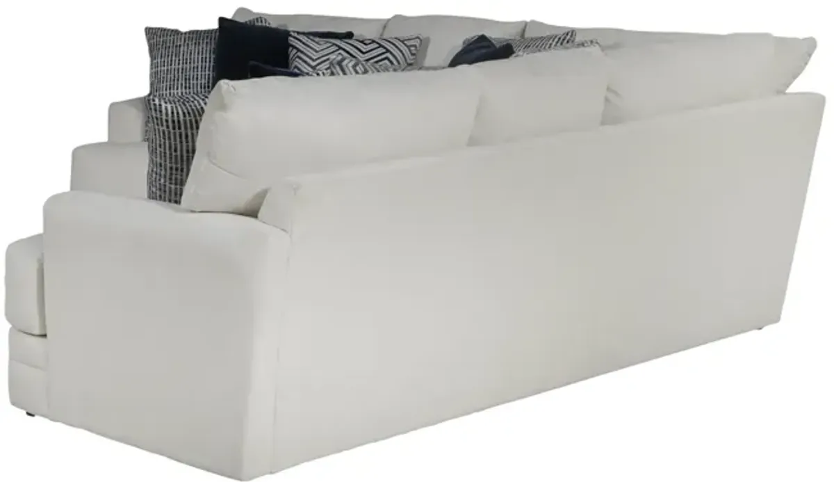 Hubble 2 Piece Sectional - Sugar Left Loveseat