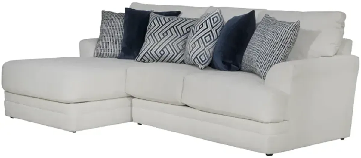 Hubble 2 Piece Modular Sectional - Sugar Left Chaise