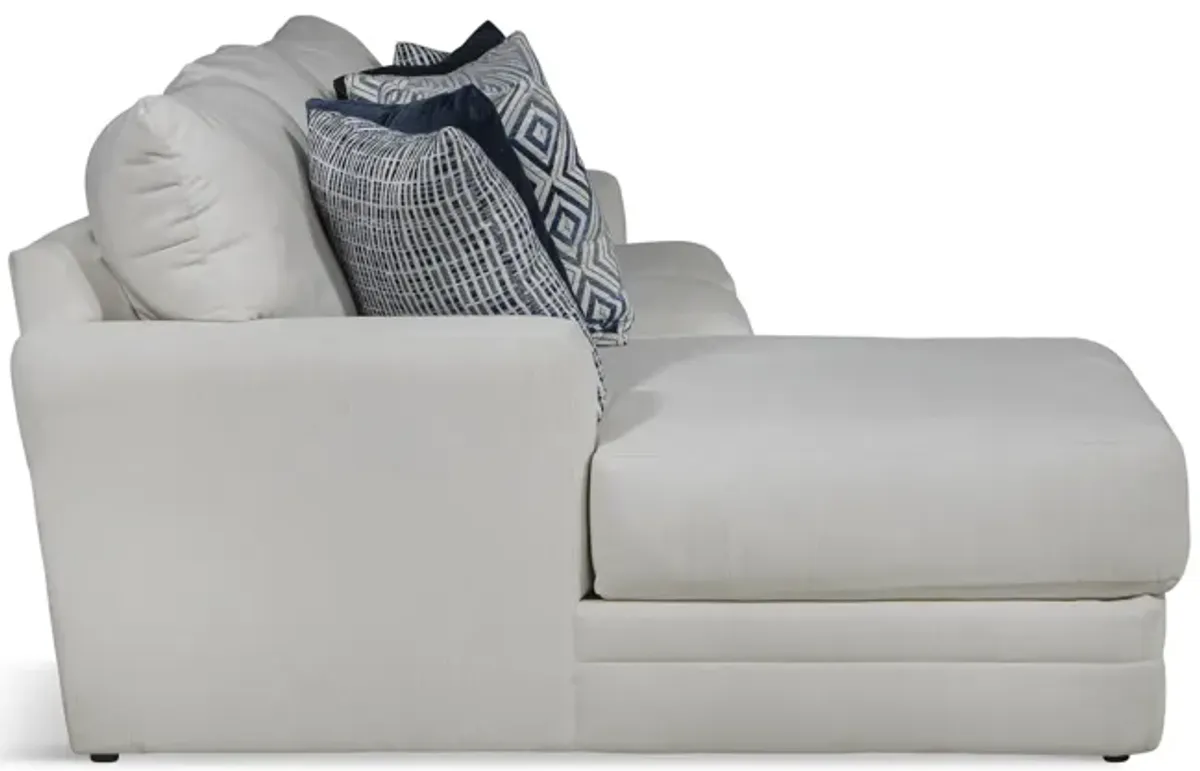 Hubble 2 Piece Modular Sectional - Sugar Left Chaise