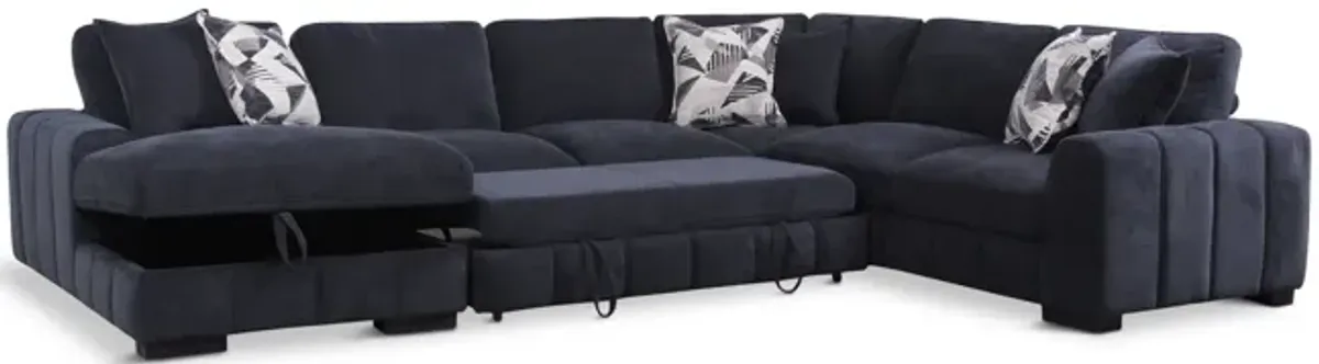 Nico 4 Piece Modular Sectional