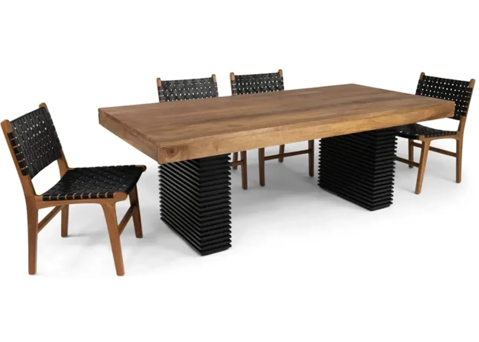 Kieren Dining Table With 4 Dale Chairs