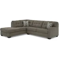 Lavon 2 Piece Sectional with Left Chaise - Chocolate