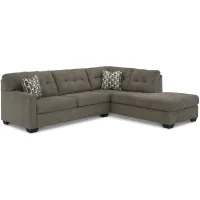 Lavon 2 Piece Sectional with Right Chaise - Chocolate