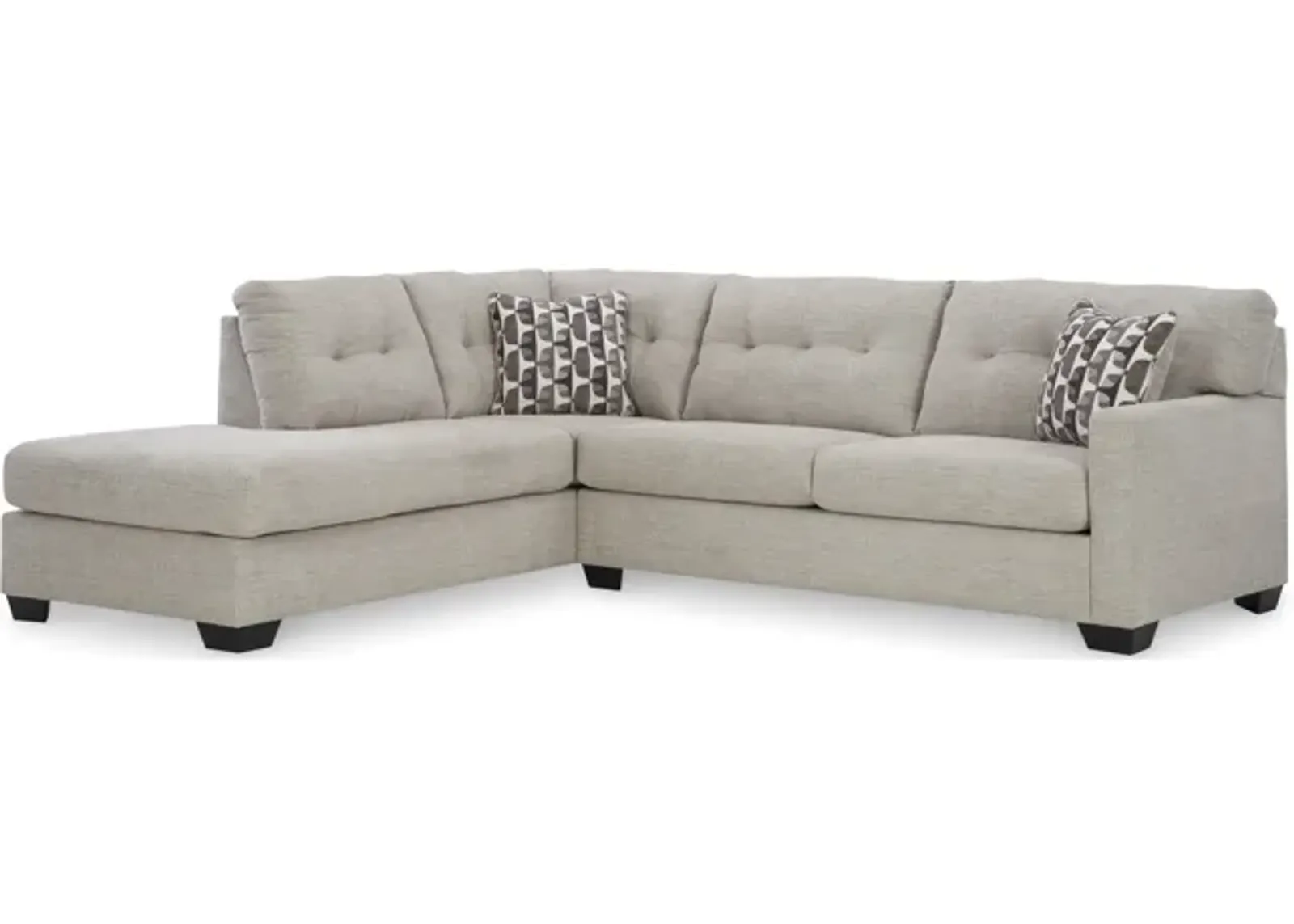 Lavon Sectional with Left Chaise - Pebble