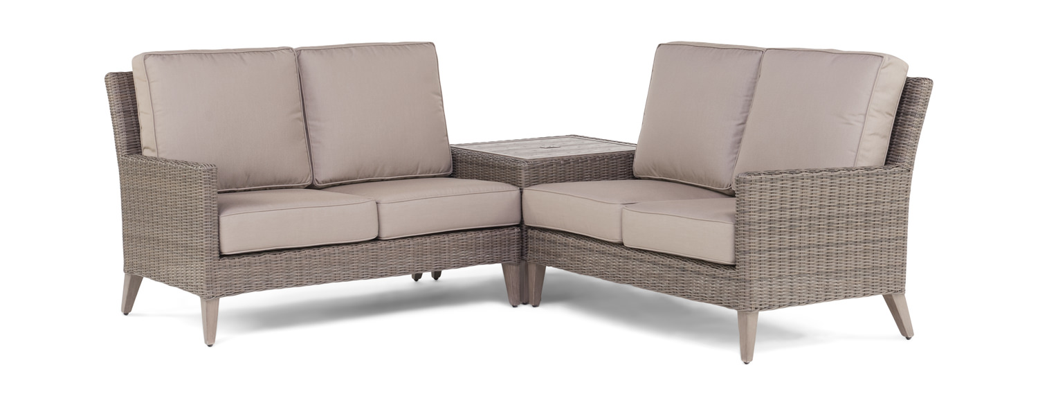 Pinehurst 3 Piece Woven Sectional 