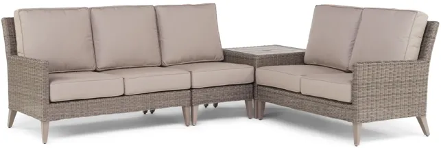 Pinehurst 4 Piece Woven Sectional