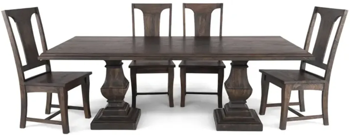 Keys Dining Table With 4 Chairs