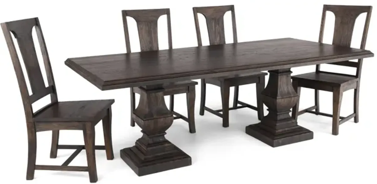 Keys Dining Table With 4 Chairs