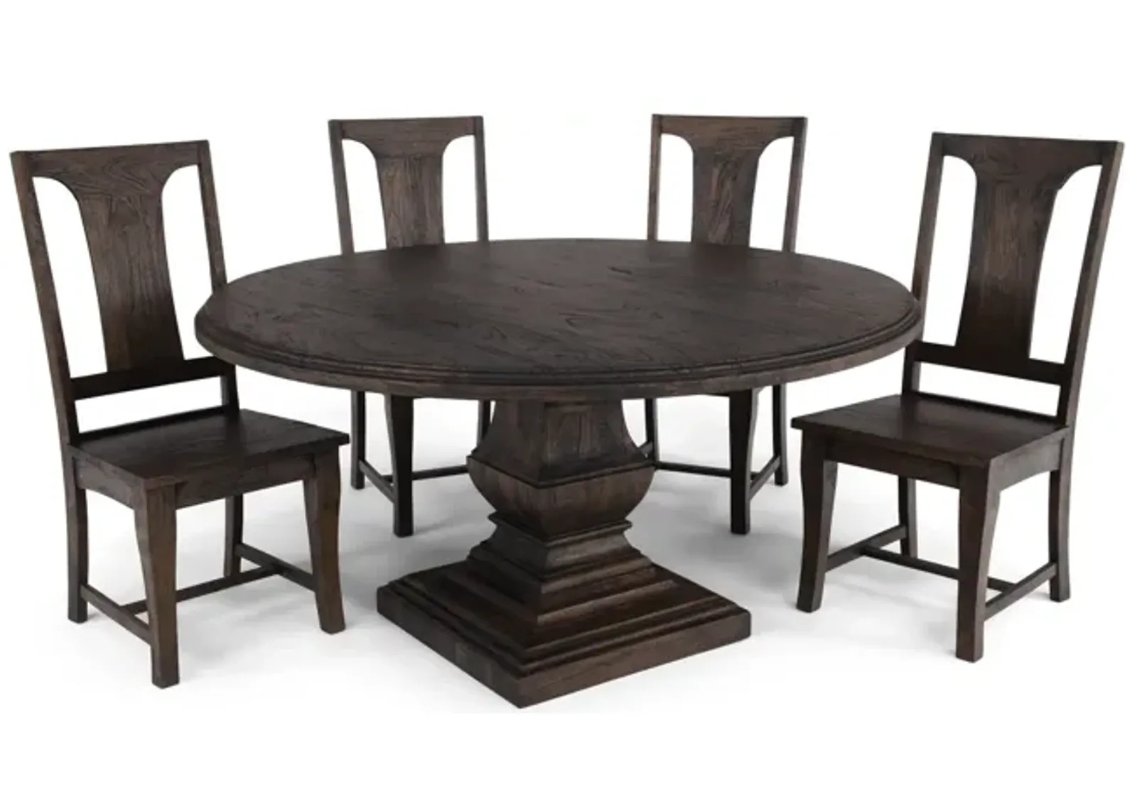 Keys Round Table with 4 Chairs