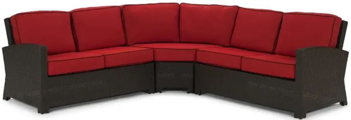 Metro Sectional 3 Piece Woven Sectional - Jacobean