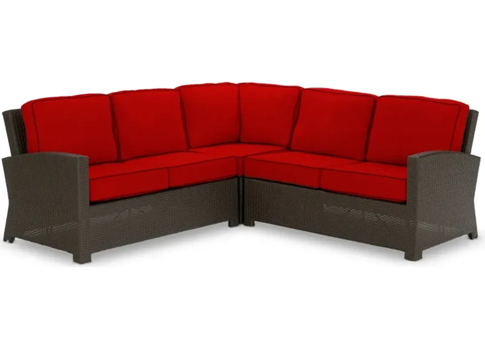 Metro 3 Piece Woven Sectional