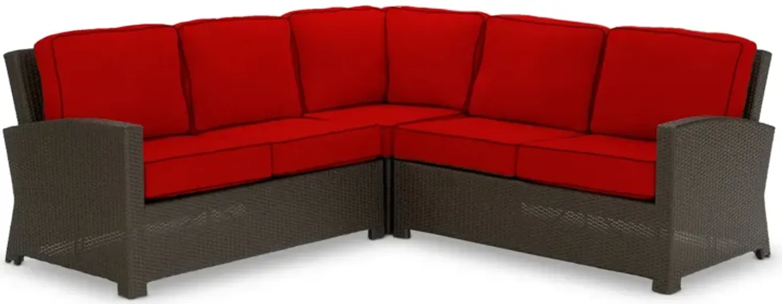 Metro 3 Piece Woven Sectional