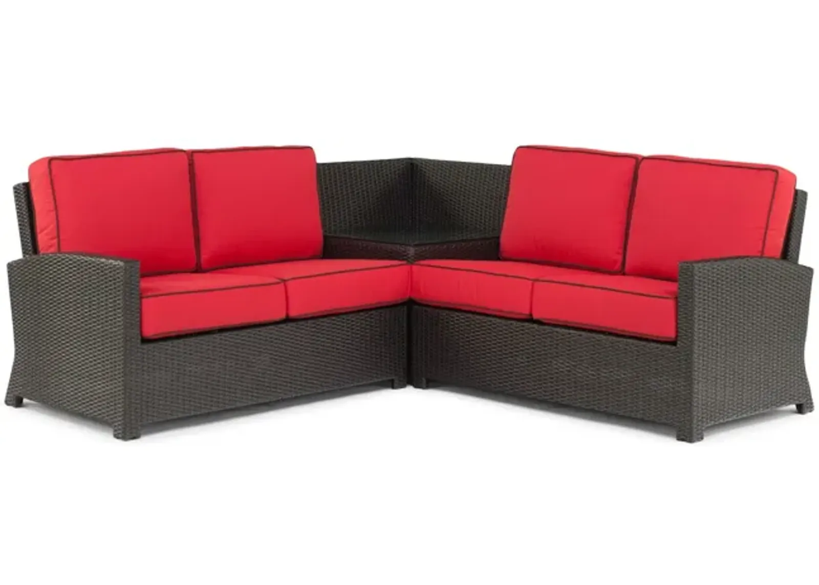 Metro 3 Piece Woven Sectional - Jacobean