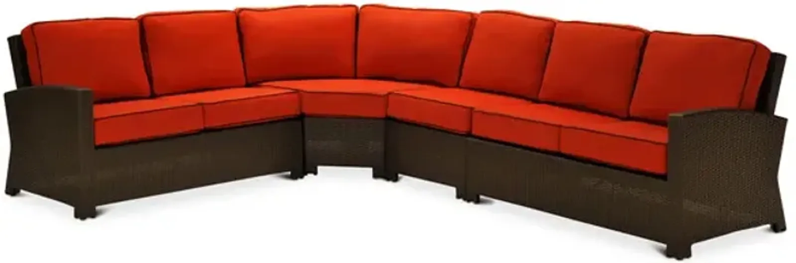 Metro Sectional 4 Piece Woven Sectional