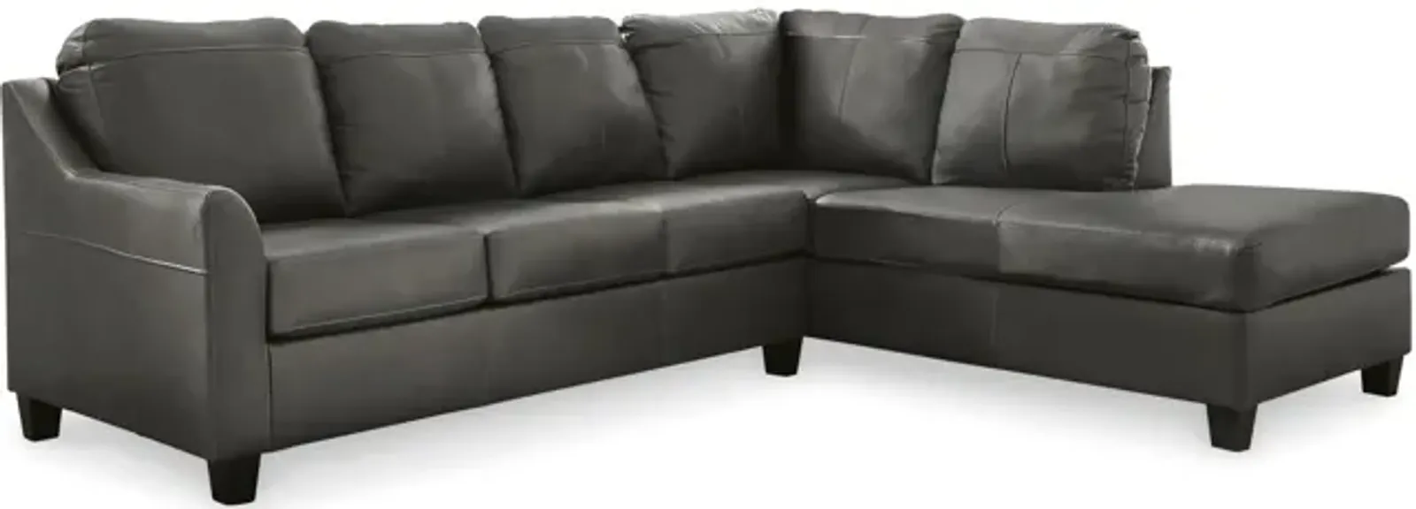 Ariel Leather Sectional