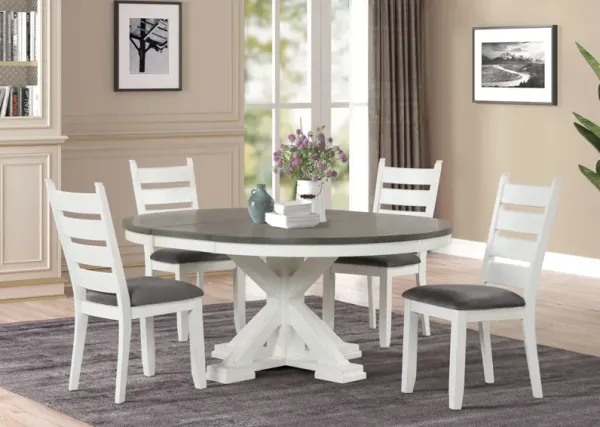 Randall Lake Round Dining Table with 4 Chairs
