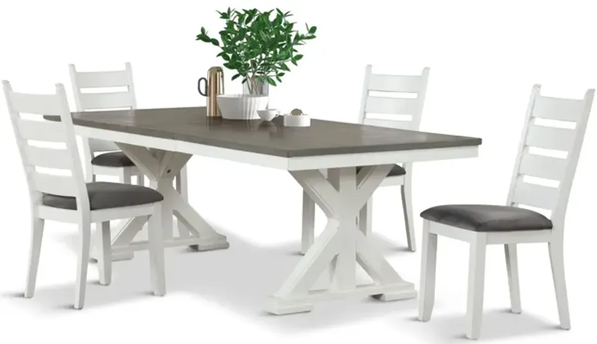 Randall Lake Dining Table with 4 Chairs