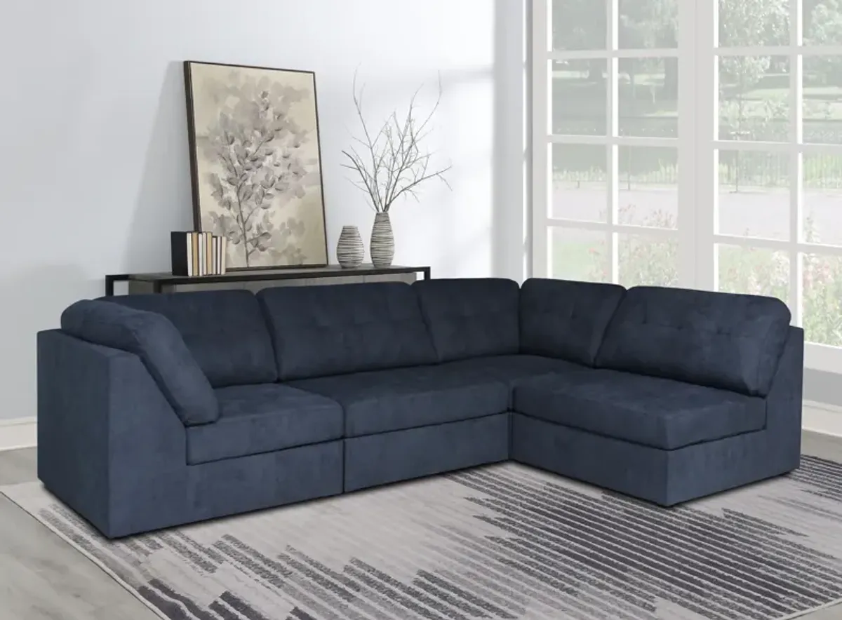 Gianna 4 Piece Modular Sectional