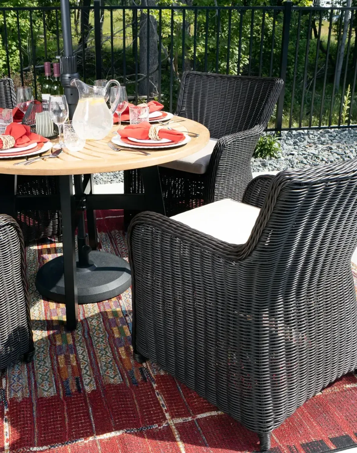 Cebu And Wendy 5 Piece Patio Dining Set