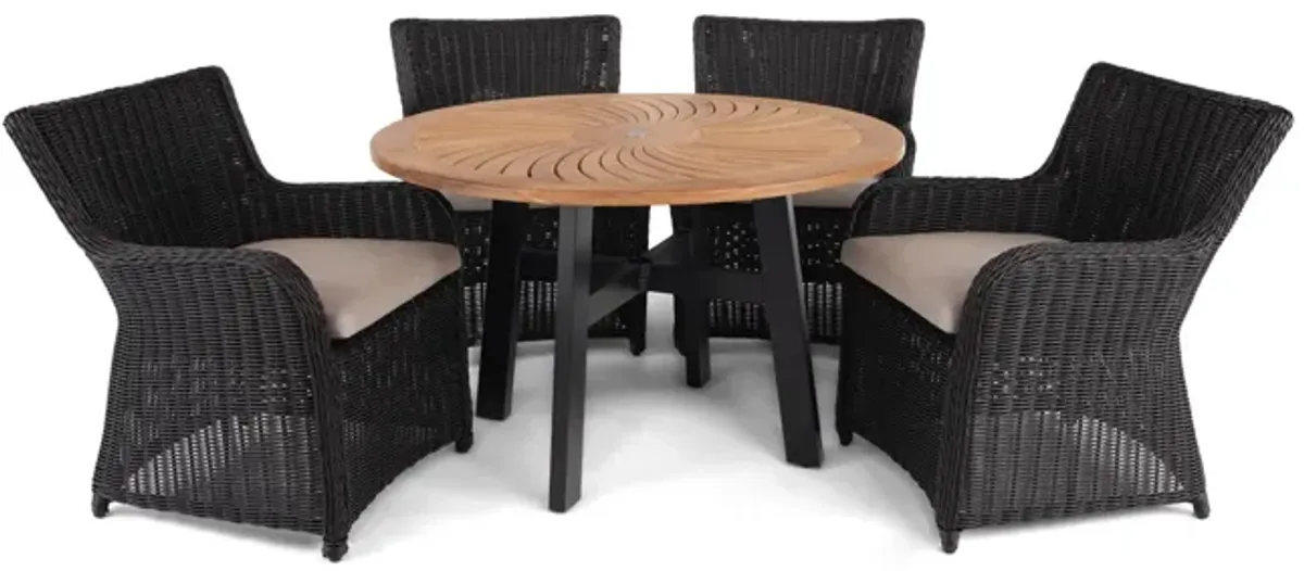 Cebu And Wendy 5 Piece Patio Dining Set