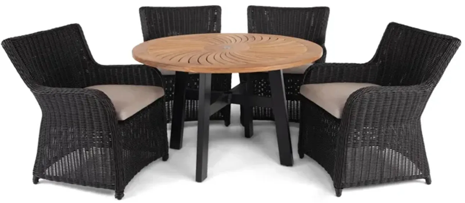 Cebu And Wendy 5 Piece Patio Dining Set