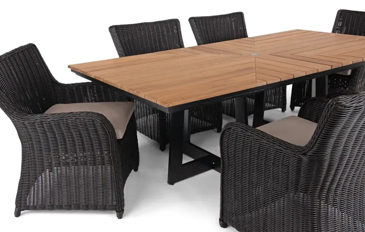 Cebu   Java 7 Piece Patio Dining Set